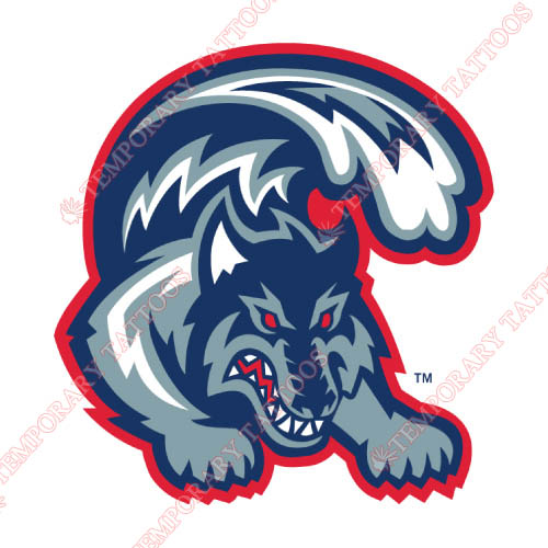 Stony Brook Seawolves Customize Temporary Tattoos Stickers NO.6396